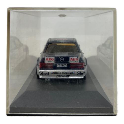 MINICHAMPS (ミニチャンプス) AEG OLYNPIA NE.3010 MERCEDES 190 E EVO 1 SNOBECK R.ASCH BLACK ミニカー