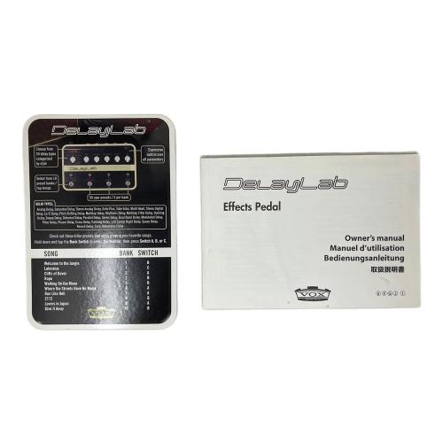 VOX (ヴォックス) ディレイ アダプター無 DelayLab