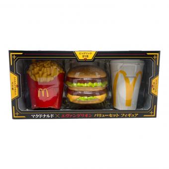 マクドナルド ビッグマック初号機＆マックフライポテト弐号機＆マックシェイク零号機 フィギュア