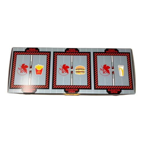 マクドナルド ビッグマック初号機＆マックフライポテト弐号機＆マックシェイク零号機 フィギュア