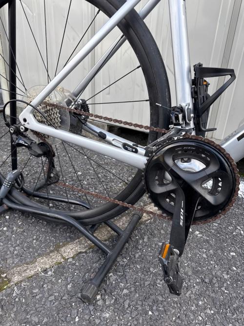 TREK (トレック) ロードバイク SL5 500OCL V ボトルホルダー付 SIZE 52 シルバー