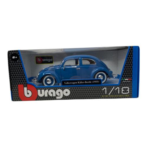 burago (ブラーゴ) Volkswagen Kafer-Beetle(1955) ダイキャストカー ブルー