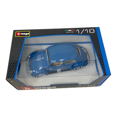 burago (ブラーゴ) Volkswagen Kafer-Beetle(1955) ダイキャストカー ブルー