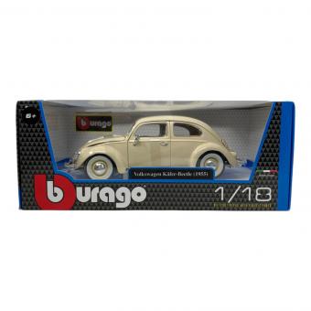 burago (ブラーゴ) Volkswagen Kafer-Beetle(1955) ダイキャストカー アイボリー