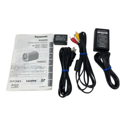 Panasonic (パナソニック) デジタルビデオカメラ HDC-TM60-S 2010年製