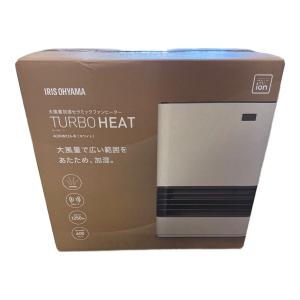 IRIS OHYAMA (アイリスオーヤマ) 大風量加湿セラミックファンヒーター ACHHM12A-W