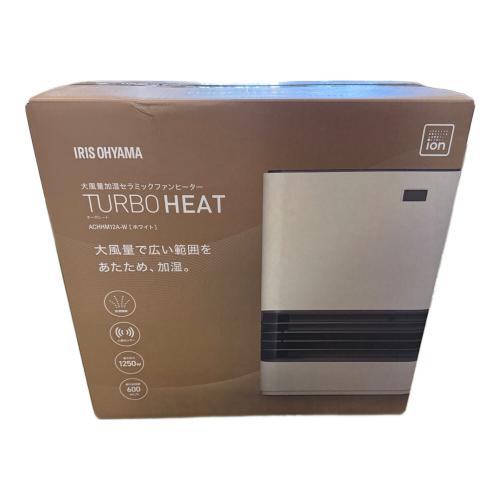 IRIS OHYAMA (アイリスオーヤマ) 大風量加湿セラミックファンヒーター ACHHM12A-W