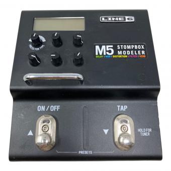 LINE6 (ラインシックス) マルチエフェクター M5 STOMPBOX MODELER アダプター付き
