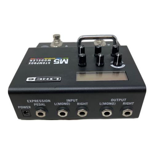 LINE6 (ラインシックス) マルチエフェクター M5 STOMPBOX MODELER アダプター付き