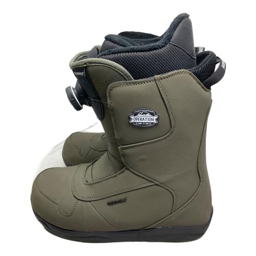SIMS (シムス) OPERATION MOSS スノーボードブーツ 36 SIZE 26.5cm オリーブ