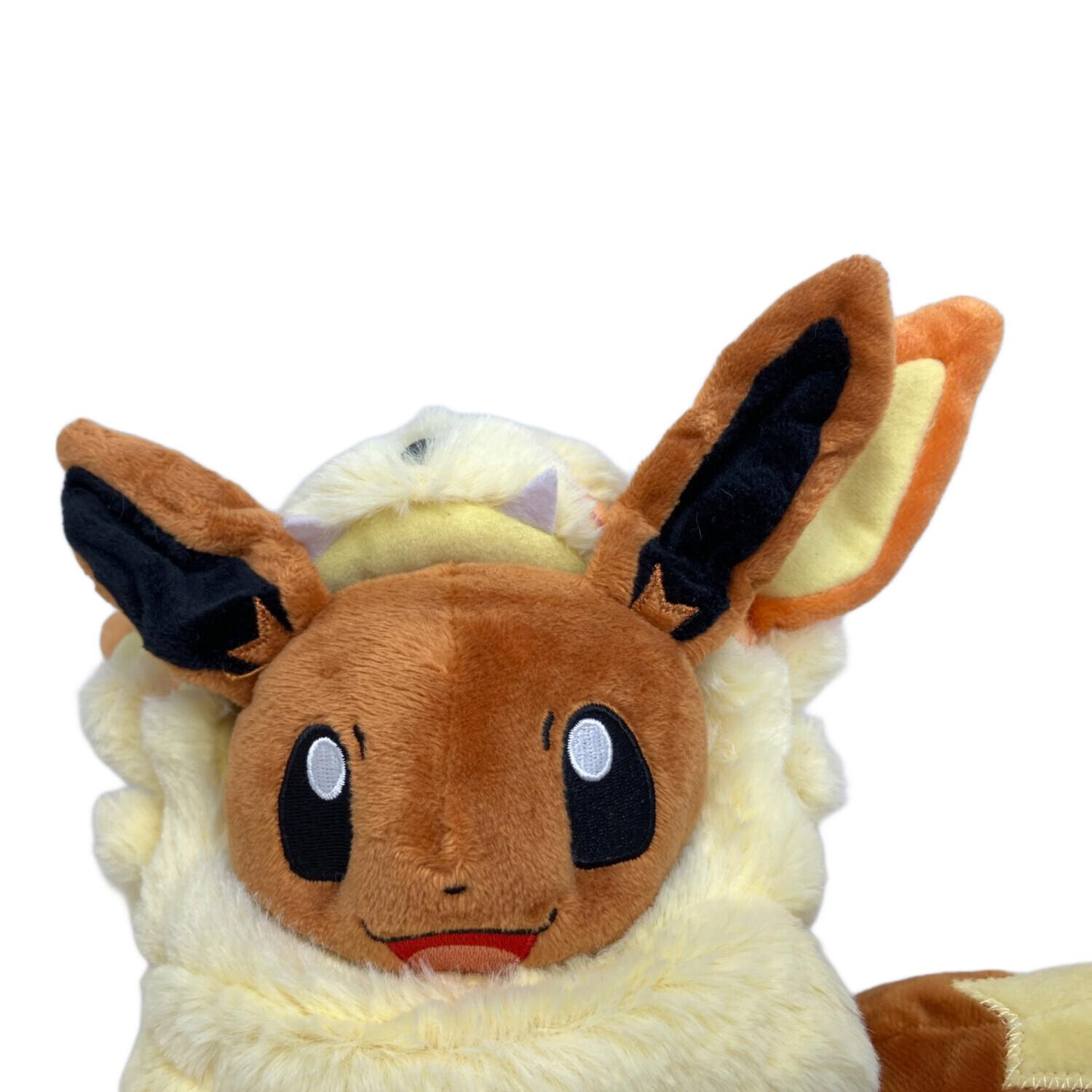 ウインディポンチョのイーブイ スマイル 沖縄 ぬいぐるみ タグ付き 2017 タグ付き！ポケモンセンター 沖縄限定 ウインディポンチョのイーブイ 2