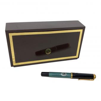 Pelikan (ペリカン) 万年筆 ペン先14C-585 グリーン×ブラック