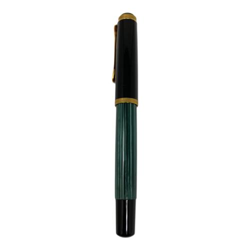 Pelikan (ペリカン) 万年筆 ペン先14C-585 グリーン×ブラック
