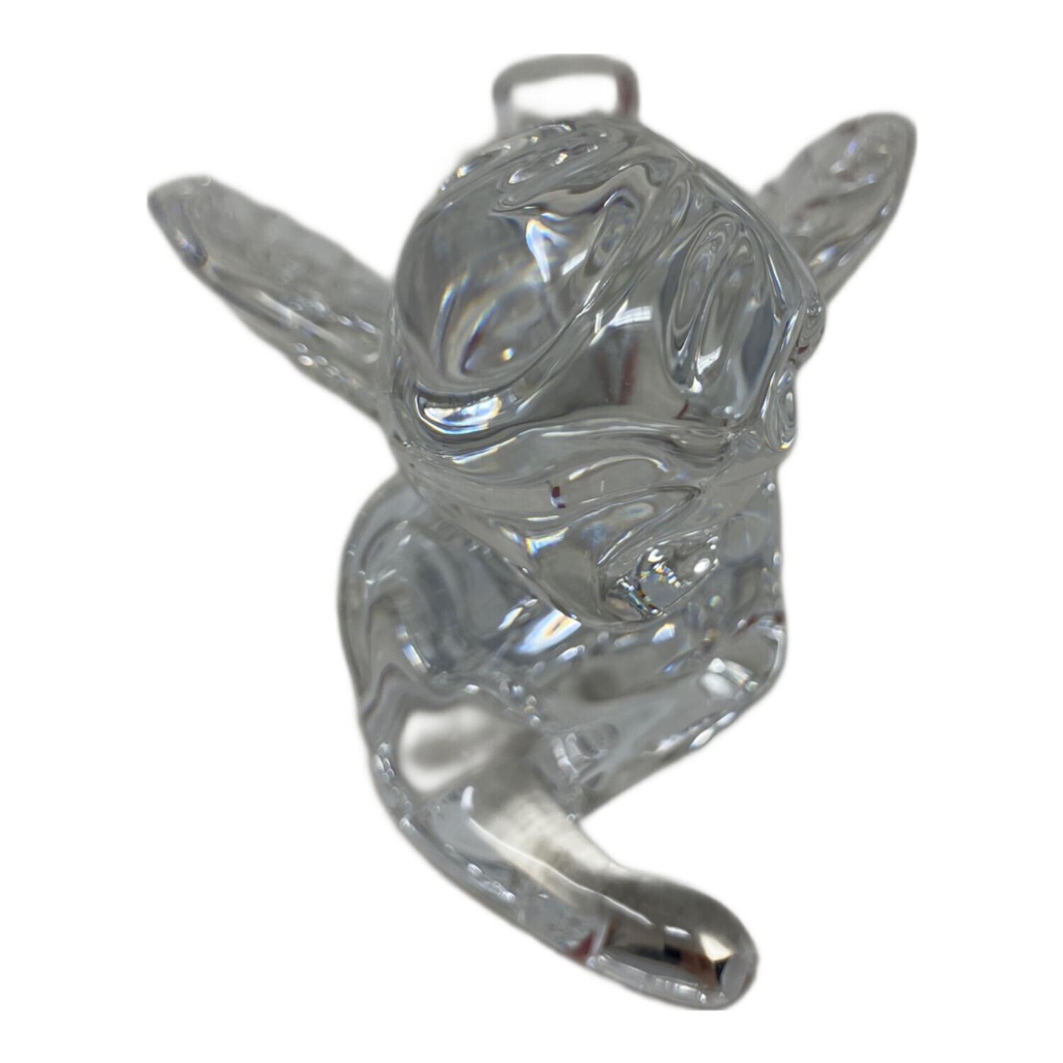 Baccarat (バカラ) クリスタルオブジェ 寝そべる天使 箱付き