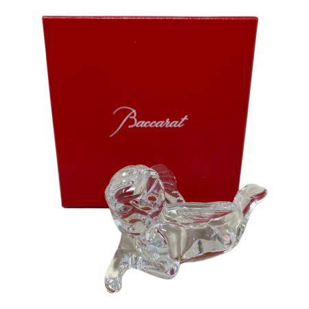 Baccarat (バカラ) 寝そべる天使 箱付き クリスタルオブジェ