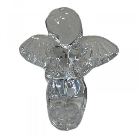 Baccarat (バカラ) 寝そべる天使 箱付き クリスタルオブジェ
