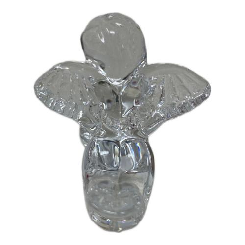 Baccarat (バカラ) 寝そべる天使 箱付き クリスタルオブジェ