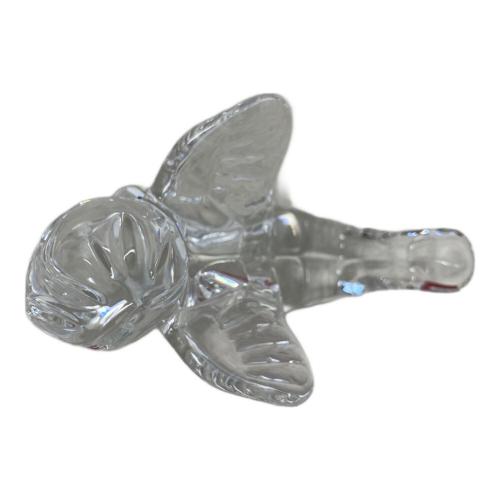 Baccarat (バカラ) 寝そべる天使 箱付き クリスタルオブジェ