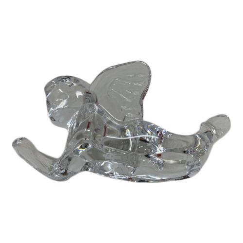 Baccarat (バカラ) 寝そべる天使 箱付き クリスタルオブジェ