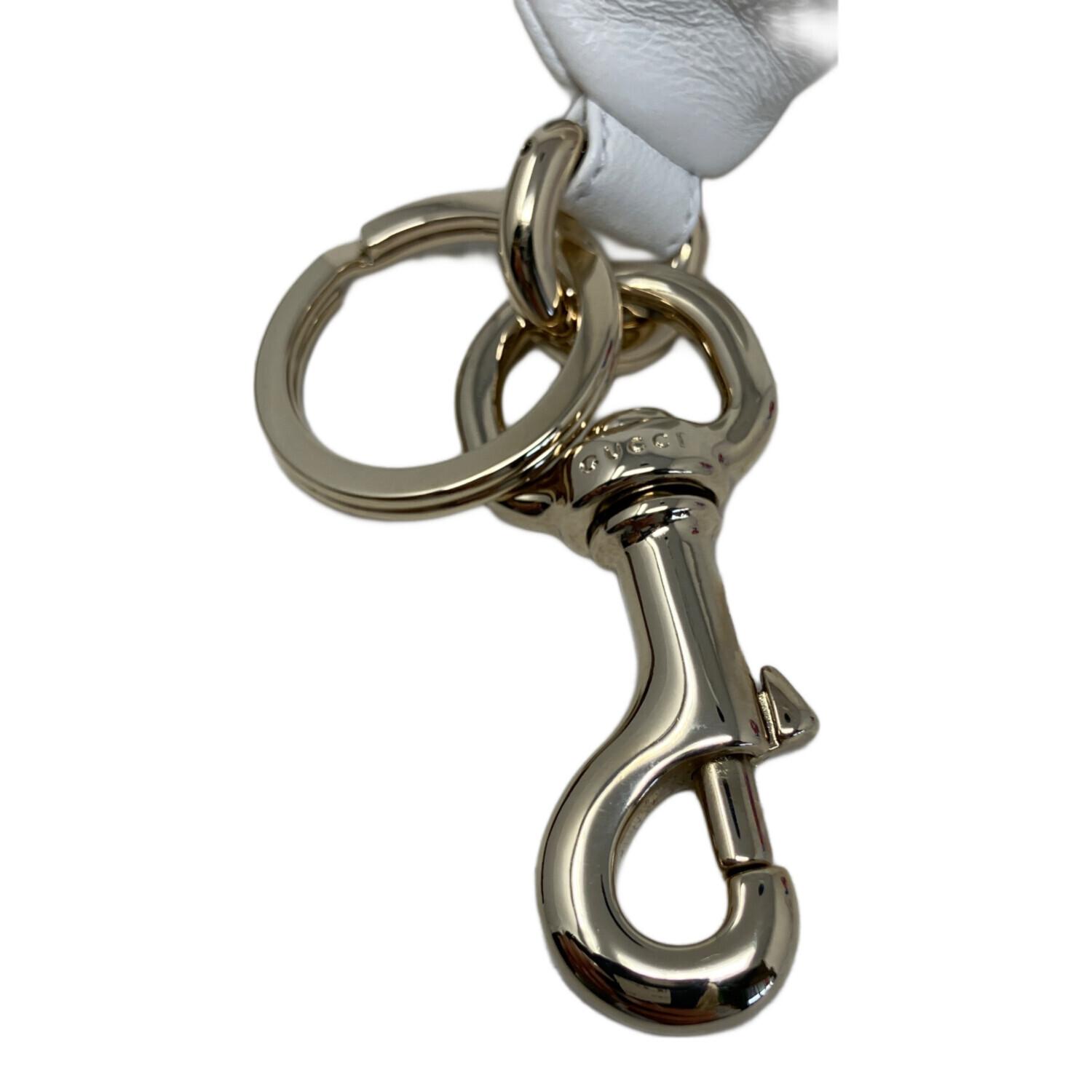 GUCCI (グッチ) チャーム スニーカー ホワイト｜トレファクONLINE