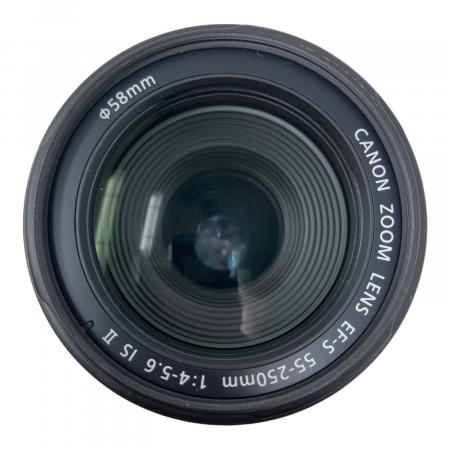 CANON (キャノン) 望遠ズームレンズ EF-S 55-250mm F4-5.6 IS II