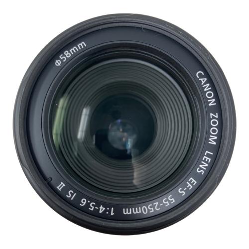 CANON (キャノン) 望遠ズームレンズ EF-S 55-250mm F4-5.6 IS II