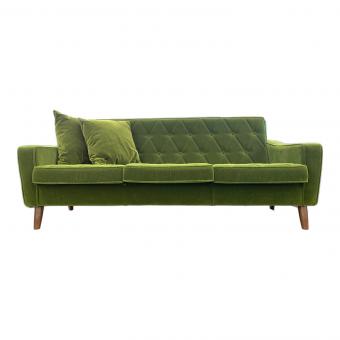 カリモク60 (カリモクロクマル) ロビーチェア U36213 184 モケットグリーン