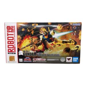 BANDAI (バンダイ) RX-78-2 ガンダム ver.A.N.I.M.E. ～最終決戦仕様～ フィギュア ROBOT魂 開封品