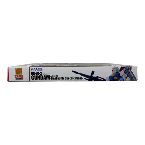 BANDAI (バンダイ) RX-78-2 ガンダム ver.A.N.I.M.E. ～最終決戦仕様～ フィギュア ROBOT魂 開封品