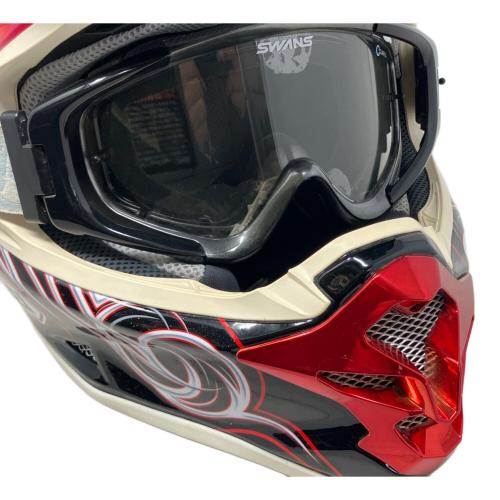 SHOEI (ショウエイ) バイク用ヘルメット オフロードヘルメット SIZE M PSCマーク(バイク用ヘルメット)有