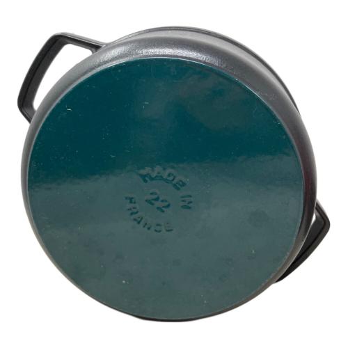 Staub (ストウブ) 両手鍋 LA COCOTTE  43 SIZE 22cm ブラック