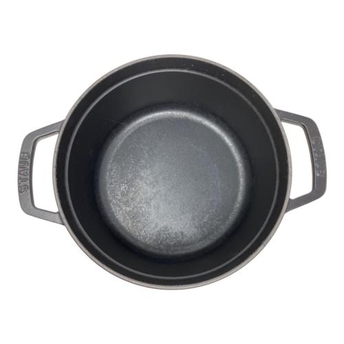 Staub (ストウブ) 両手鍋 LA COCOTTE  43 SIZE 22cm ブラック