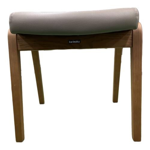 karimoku (カリモク) スツール CT0406 1 グレー×ナチュラル