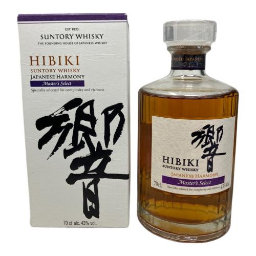 サントリー 響 ジャパニーズウィスキー ジャパニーズハーモニー マスターズセレクト 700ml