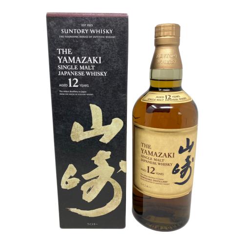 サントリー 山崎 ジャパニーズウィスキー 12年 シングルモルト / 700ml