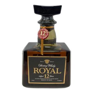 サントリー ローヤル ウィスキー 12年 ブラックラベル 700ml