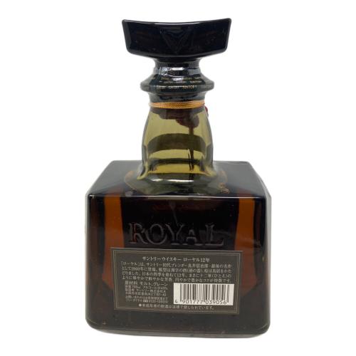 サントリー ローヤル ウィスキー 12年 ブラックラベル 700ml