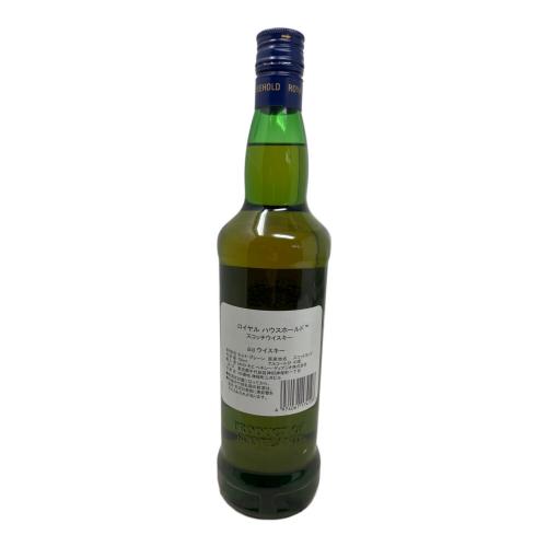 ロイヤルハウスホールド スコッチウィスキー 750ml