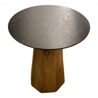 東谷 (アズマヤ) サイドテーブル WE-880 ブラック×ナチュラル