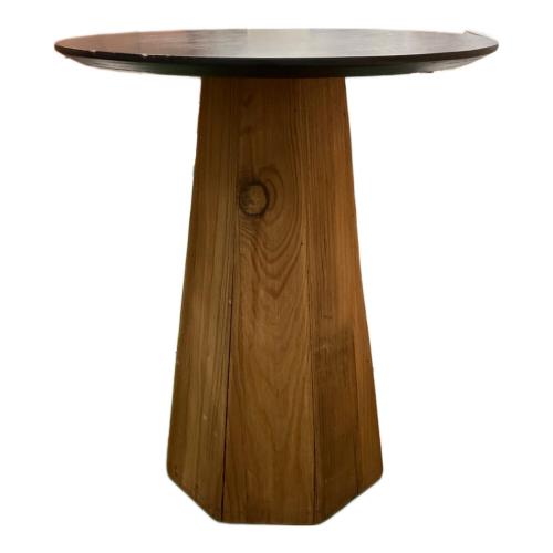 東谷 (アズマヤ) サイドテーブル WE-880 ブラック×ナチュラル