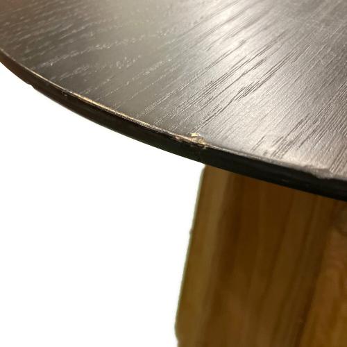 東谷 (アズマヤ) サイドテーブル WE-880 ブラック×ナチュラル