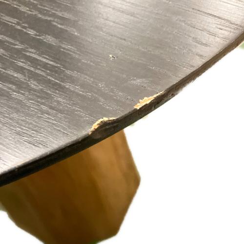 東谷 (アズマヤ) サイドテーブル WE-880 ブラック×ナチュラル