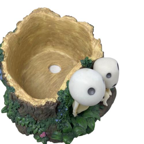 もののけ姫 (モノノケヒメ) コダマの住処 プランター 廃盤品