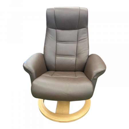 美品★ＩＭＧコンフォート★本革パーソナルチェア★NORDIC99★オットマン付き IMG COMFORT (アイエムジーコンフォート) パーソナルチェア オットマン
