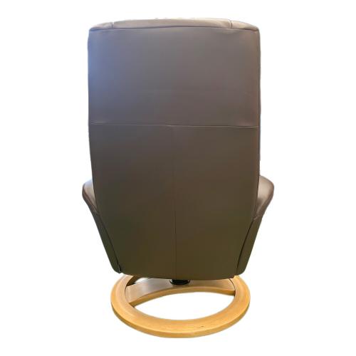 IMG COMFORT (アイエムジーコンフォート) パーソナルチェア オットマン付 ブラック×ブラウン