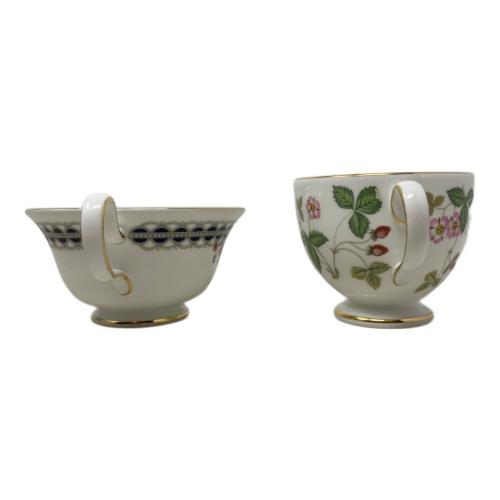 Wedgwood (ウェッジウッド) カップ&ソーサーセット レースピオニー/ワイルドストロベリー