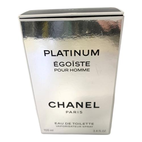 CHANEL (シャネル) オードトワレ 100ml 残量80%-99% エゴイスト  プラチナム