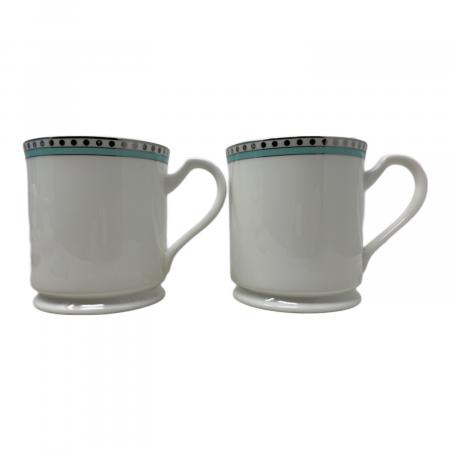 TIFFANY & Co. (ティファニー) マグカップ プラチナブルーバンド マグ