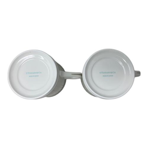 TIFFANY & Co. (ティファニー) マグカップ プラチナブルーバンド マグ