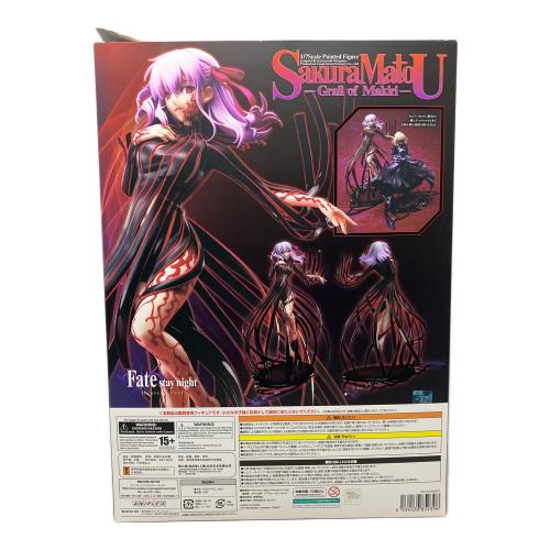 劇場版 Fate stay night Heaven’s Feel 間桐桜-マキリの杯- 1/7 完成品フィギュア フィギュア 箱ヤブレ有